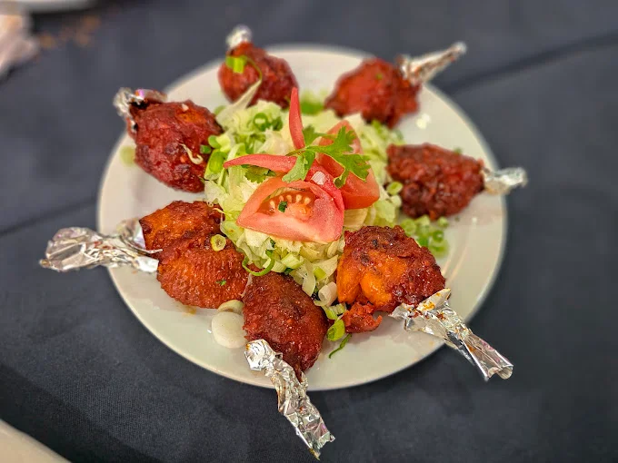 Mehfil food presentation
