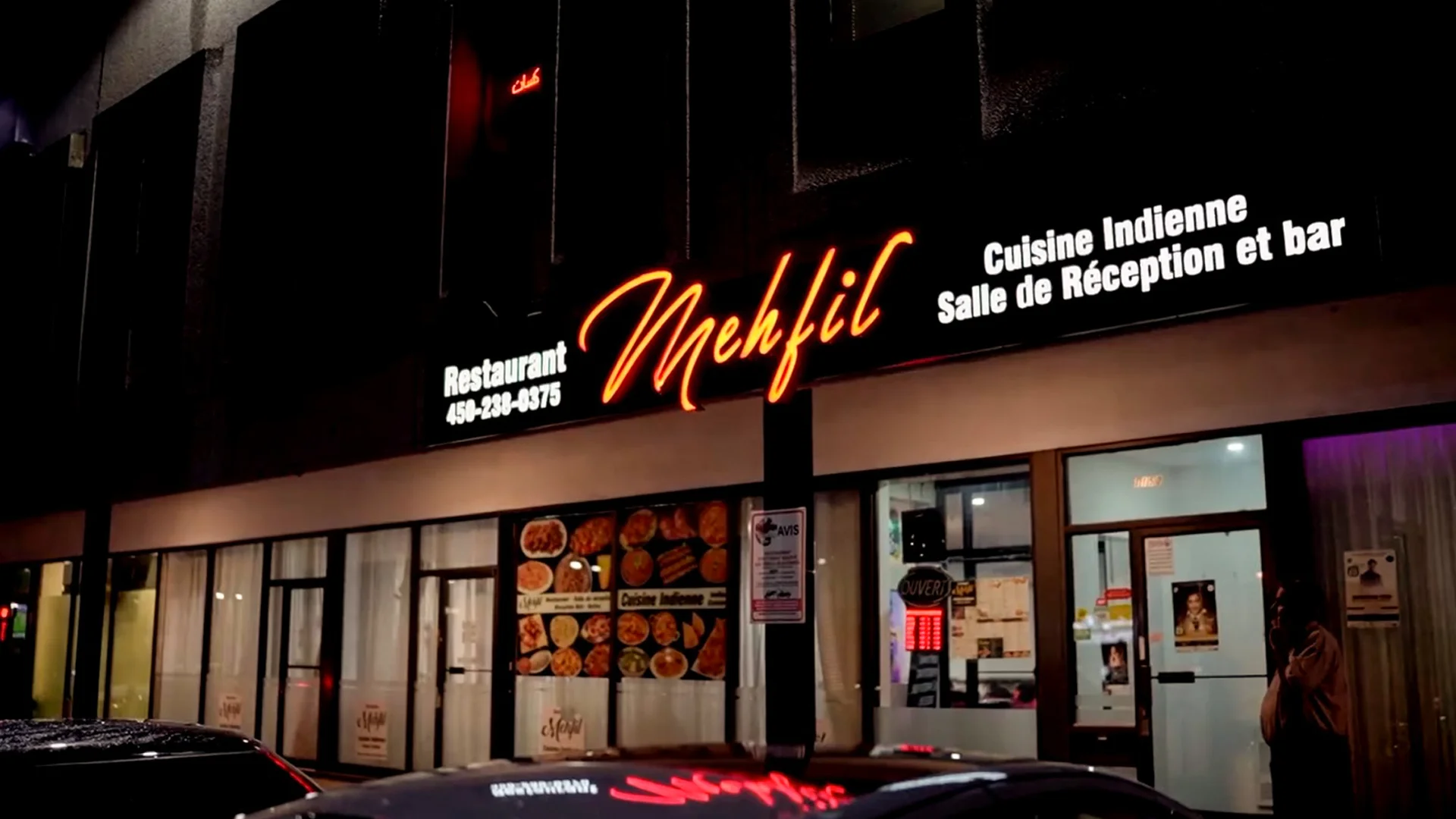 Inside Mehfil Restaurant
